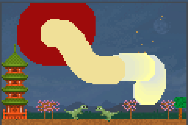 World Explosion Pixel Art