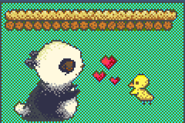 PANDA DUCK <3 Pixel Art