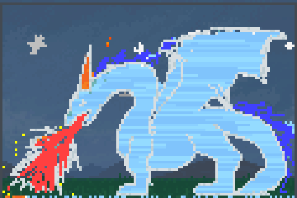 Dragon =) Pixel Art