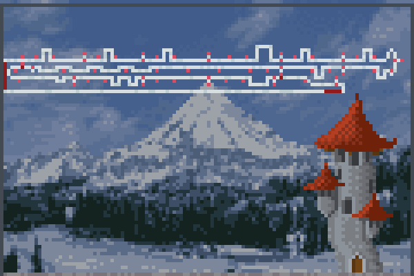 skyrim theme. Pixel Art