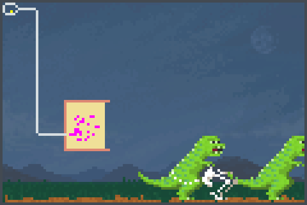 Die Dinosaurs! Pixel Art