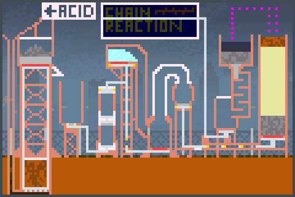 chain reactionx Pixel Art