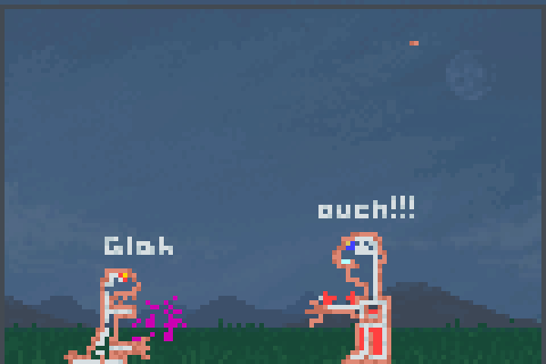 Zombie Attack Pixel Art