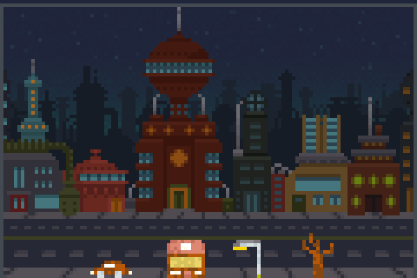 City Pixel Art