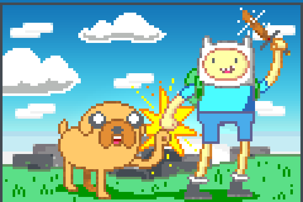 AT wallpaper Pixel Art