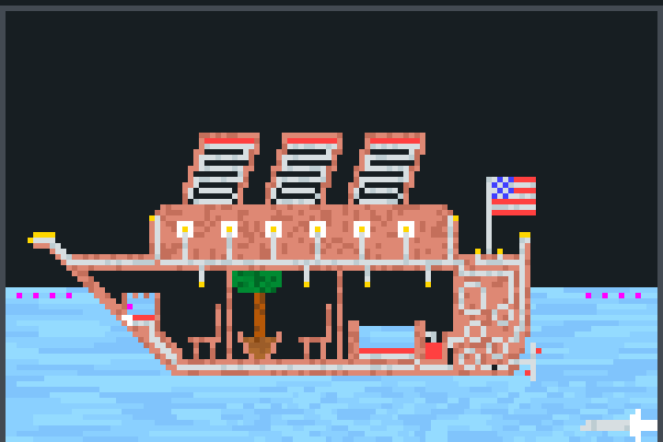 .......Titanic. Pixel Art