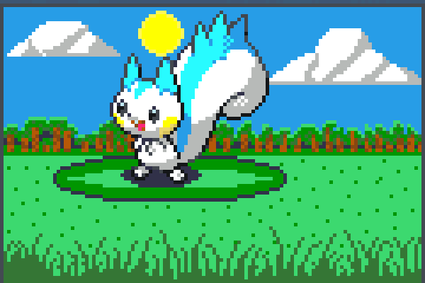  Pachirisu Art Pixel Art