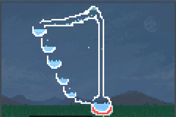 Endless loop Pixel Art