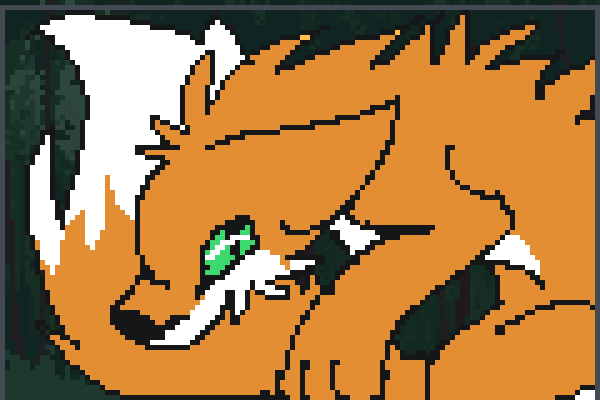 Fox... Pixel Art