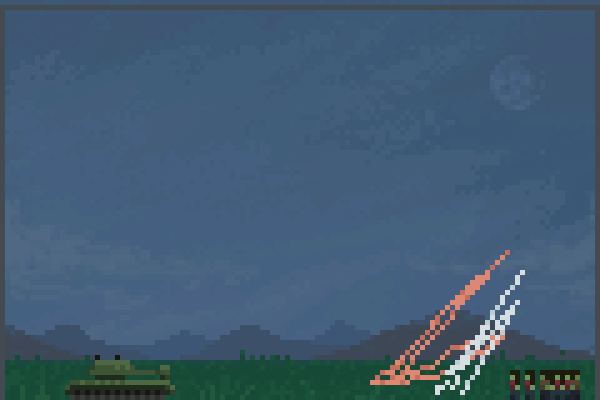 War between 2 Pixel Art