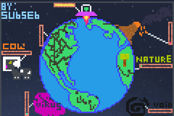 world of odd. Pixel Art