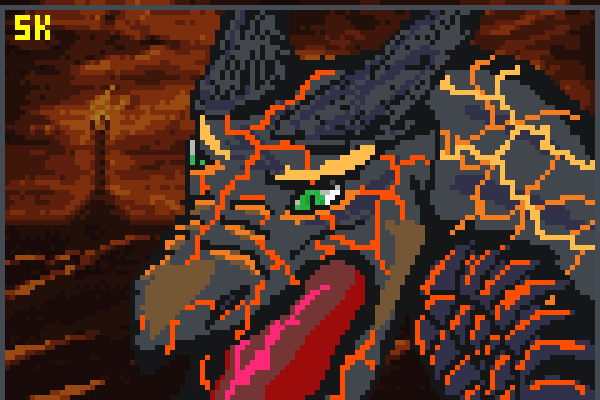 .FIRE.       SK Pixel Art