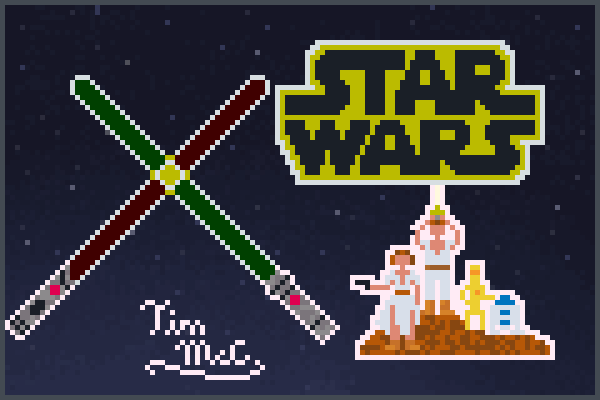 Starwars Art Pixel Art