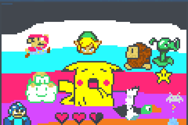 Preview pixel art ..lol World