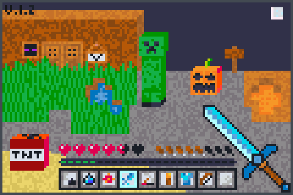 Minecraft V1.2 Pixel Art