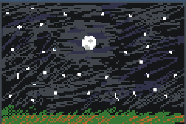 La Lune!!! Pixel Art