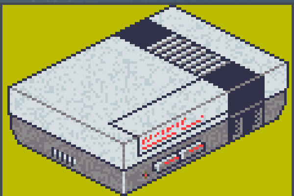 random console. Pixel Art