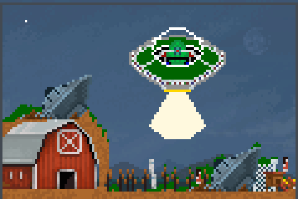 ufo test thing Pixel Art